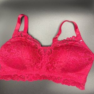 Red Lace Bralet